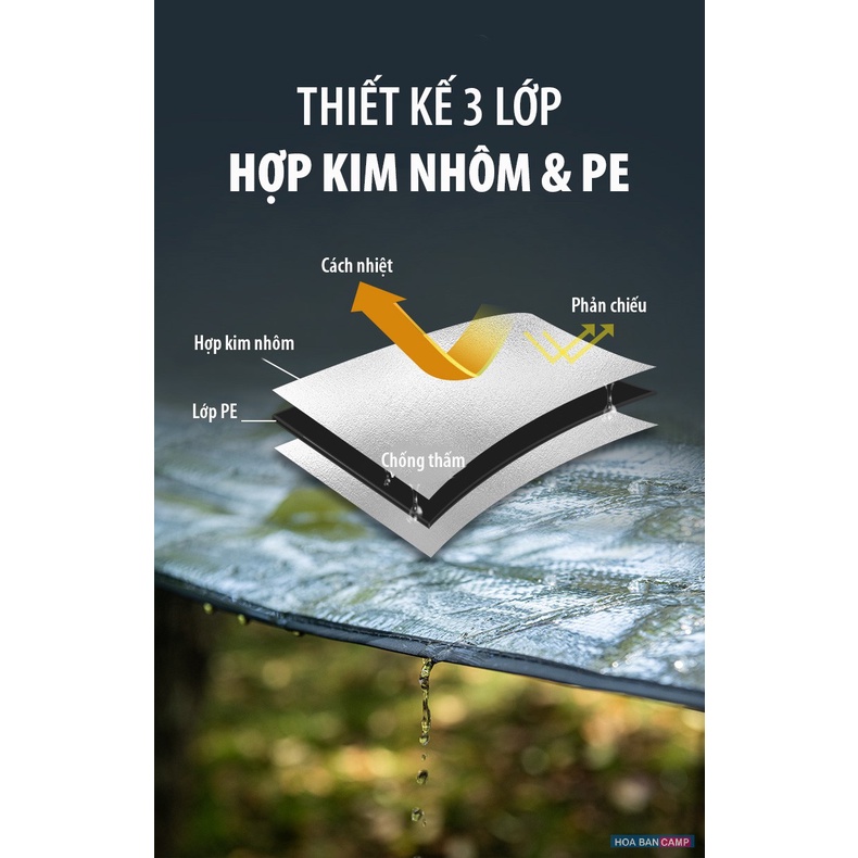 Thảm Nhôm Cách Nhiệt NatureHike NH20FCD03