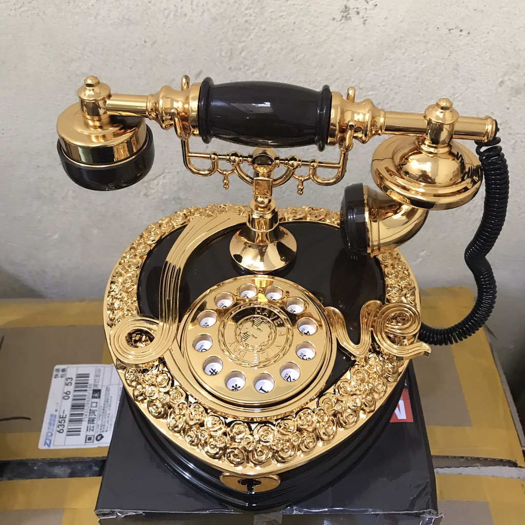Điện Thoại Bàn Trang Trí Vintage V02 - Trang Trí.