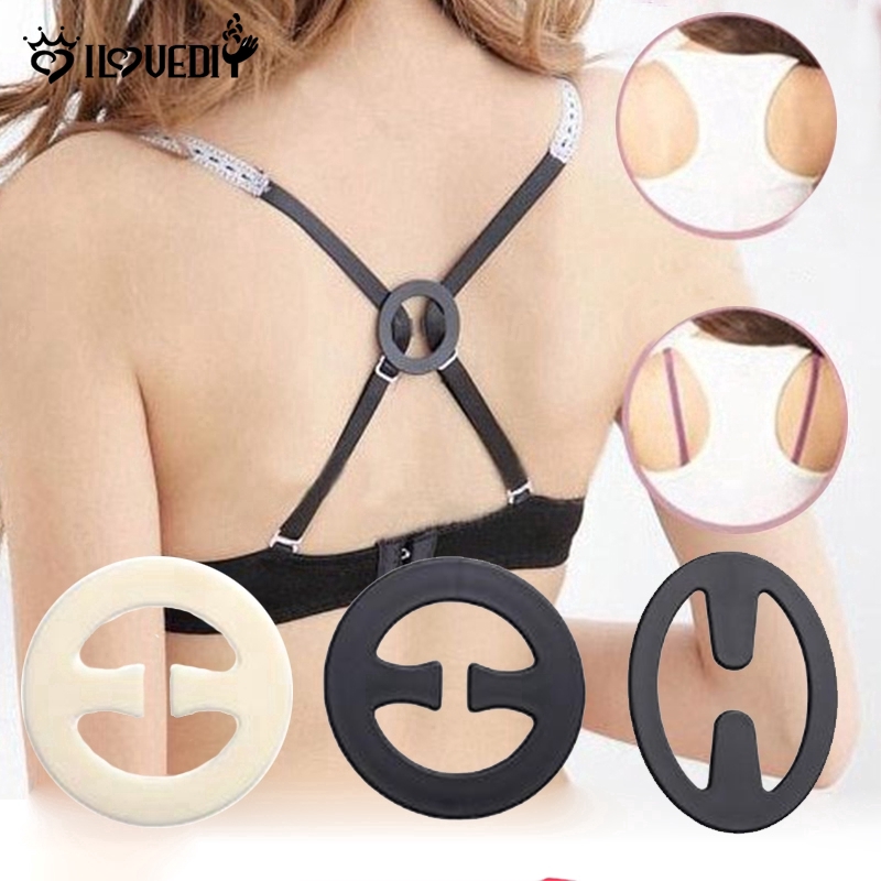 Set 3 kẹp giấu dây áo ngực thiết kế tiện lợi cho nữ