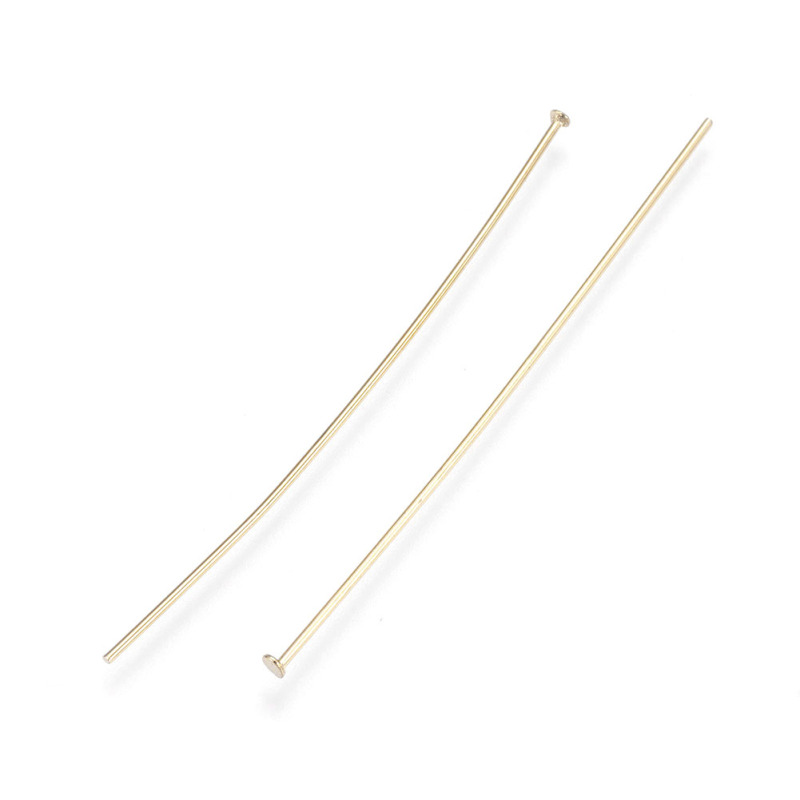 Set 50-100 ghim đầu phẳng bằng thép không gỉ 304 tiện dụng chất lượng cao 50x0.7mm