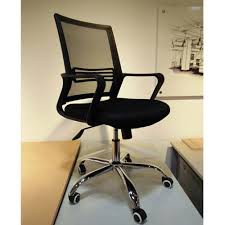 Ghế lưới văn phòng GL119M chân thép mạ chính hãng Hòa Phát (The One)