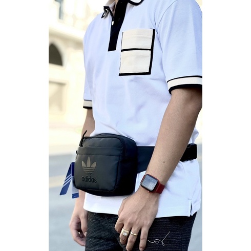 Túi bao tử Adidas WAIST BAG BLACK HD7188