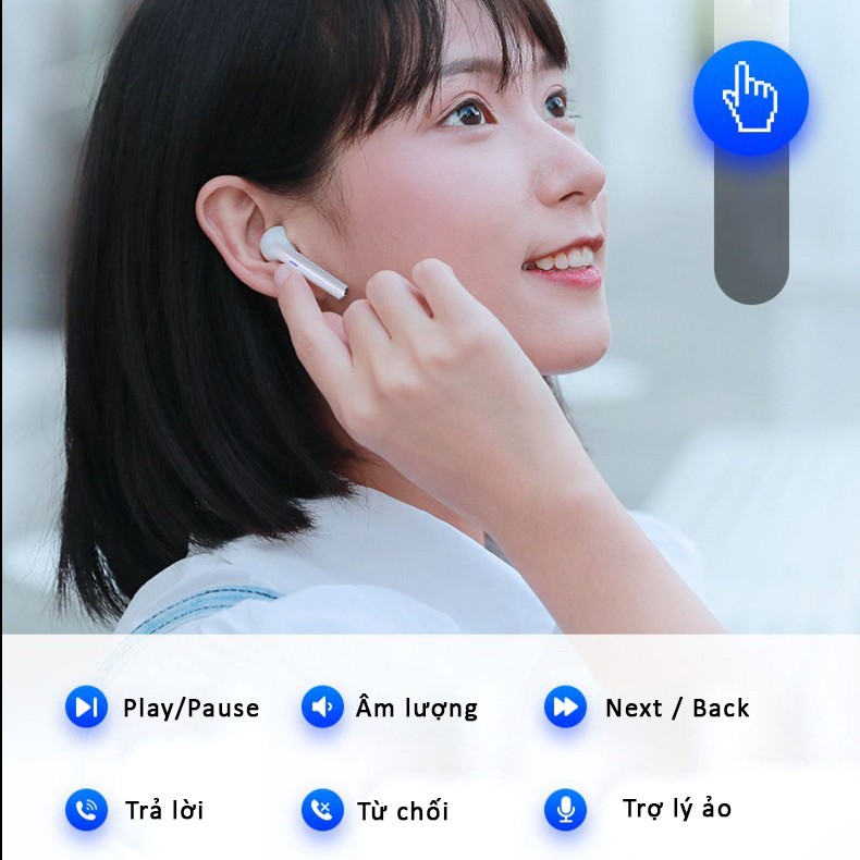 Tai Nghe Không Dây Chính Hãng SIDOTECH TWS I16 Dòng Airpods Bluetooth In Ear Pin Trâu Cảm Ứng Vân Tay Nâng Cấp Của I12