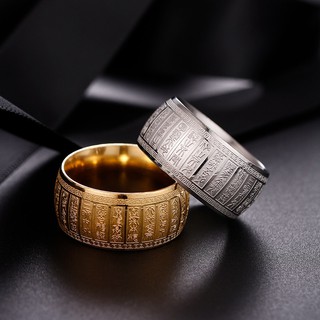 Vòng thép Amulet Titan nam