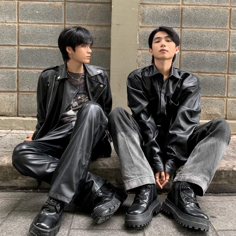 Áo sơmi da ONER &quot;Nol Leather Shirt&quot;