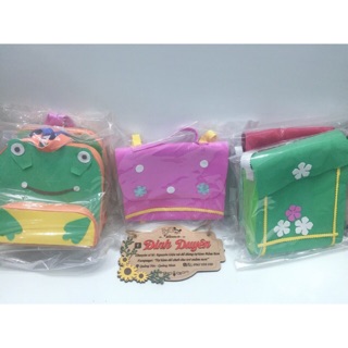 (Đồ chơi tự tạo cđ bản thân) cặp/ túi xách