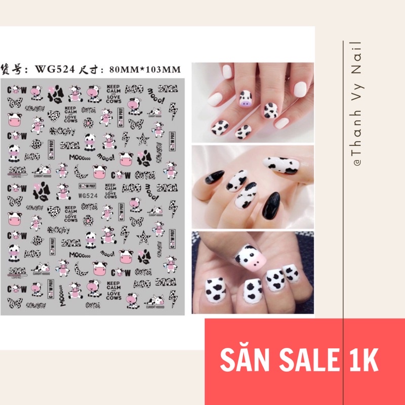 Sticker Dán Móng [Thanh Vy Nail]