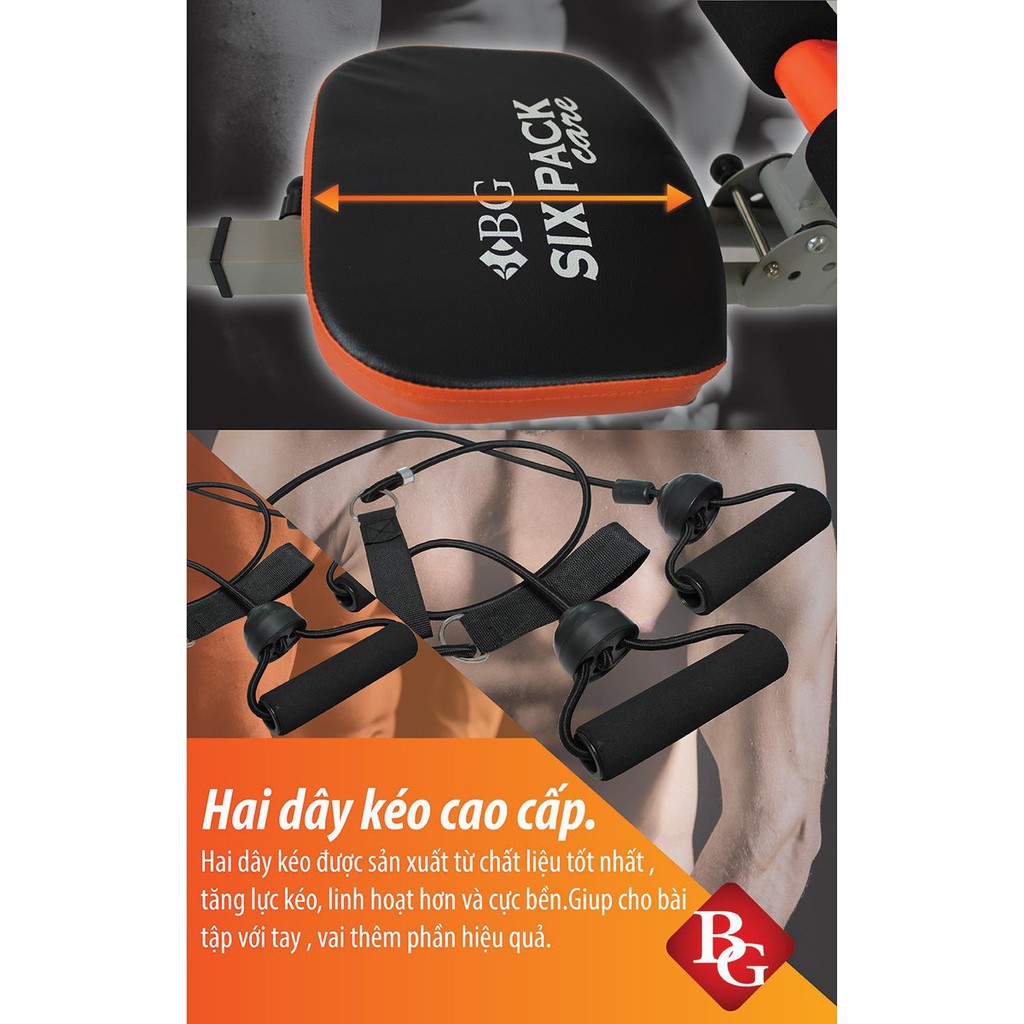 CHAIR19 - Máy tập cơ bụng đa năng NEW SIX PACK CARE phối hợp nhiều bài tập (HÀNG TỒN KHO )