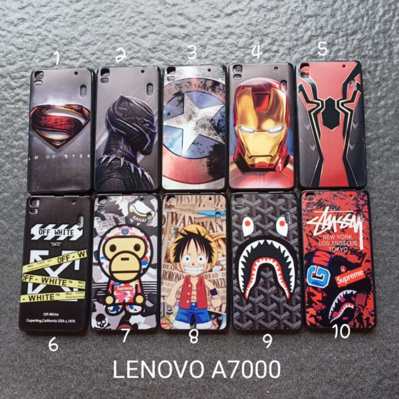 Ốp Lưng Silicone Mềm In Hình Độc Đáo Cho Lenovo A7000. A7000 + A7000 Plus