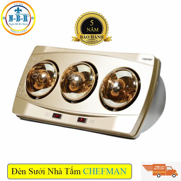 Đèn sưởi gia đình Chefman CM-613B
