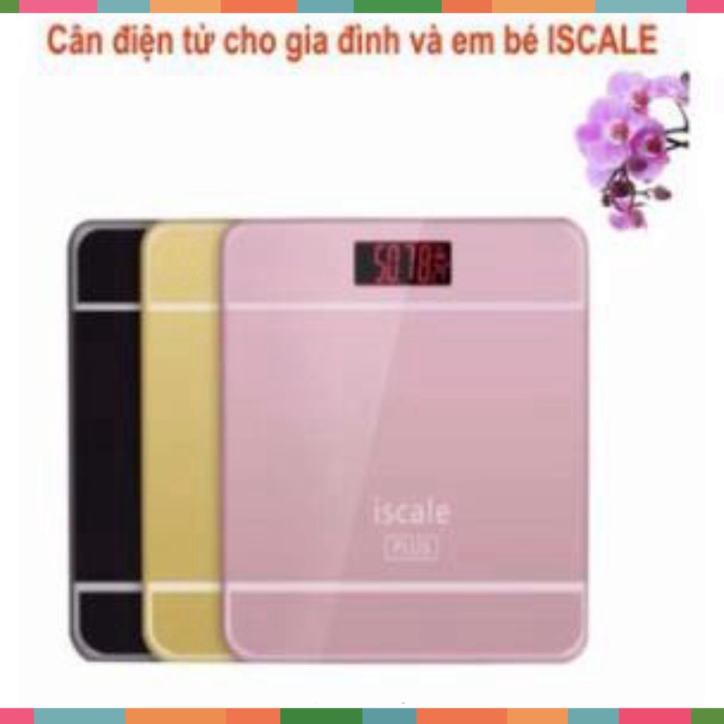 Cân Điện Tử, Cân Sức Khỏe ISCALE PHONE - Cân Gia Đình Trọng Lượng Tối Đa 200Kg tiện lợi cho gia đình