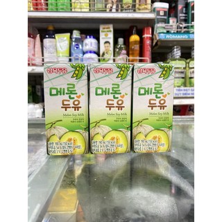Sữa đậu nành vị dưa lưới hàn quốc sahmyook hộp 190ml