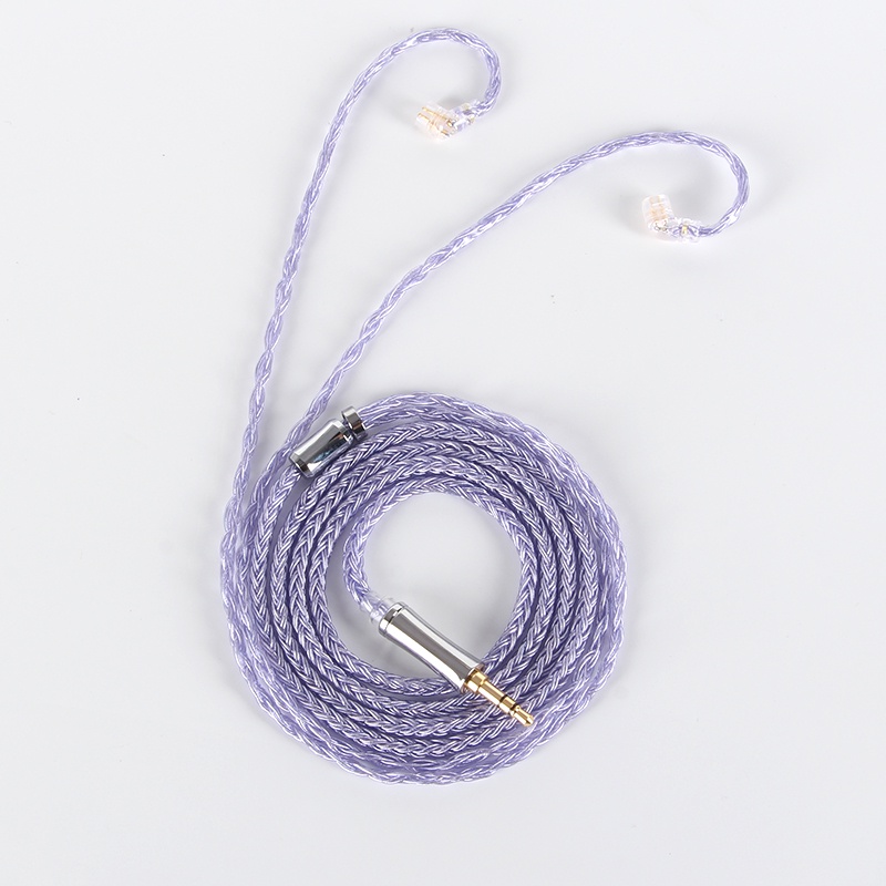 Xinhs Dây Đồng 16 Sợi Màu Tím Mạ Đồng Đơn Pha Lê Với Bạc