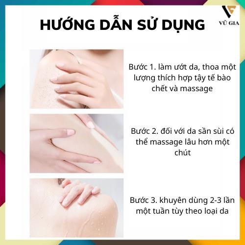 Kem Tẩy tế Bào Chết, Kem Tẩy Da Chết Tinh Chất Quả Đào Fenyi Dưỡng Ẩm Làm Đều Màu Da 100g