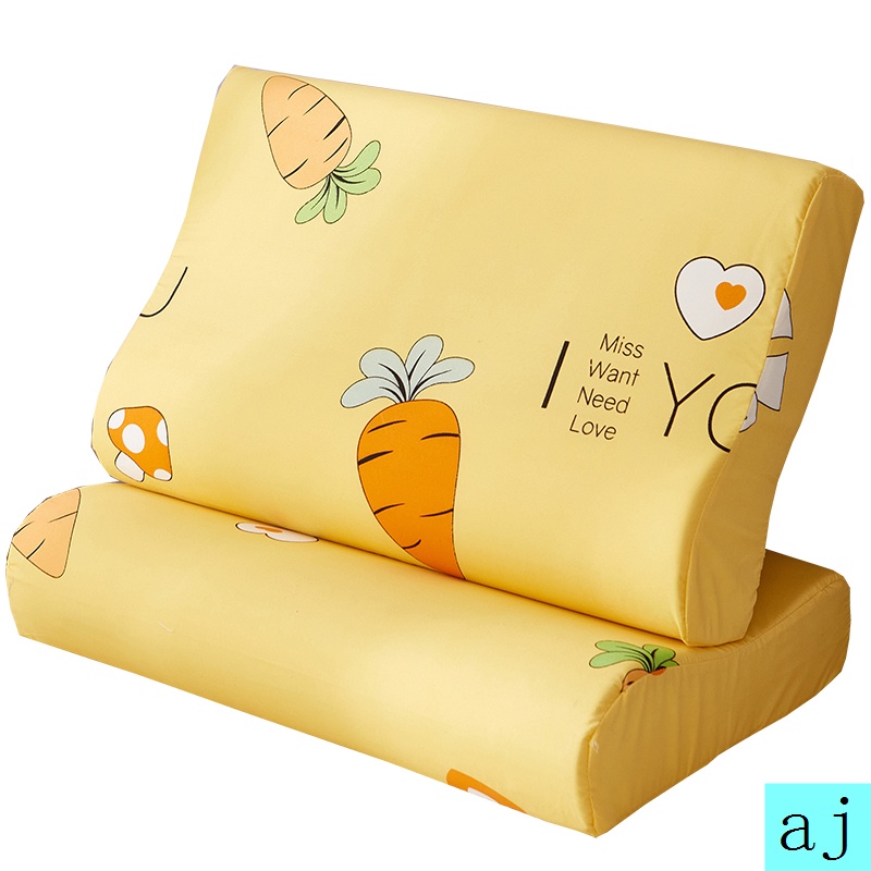 2 Áo gối cao su non kích thước 30X50 40X60 tiện dụng cho người lớn và trẻ em