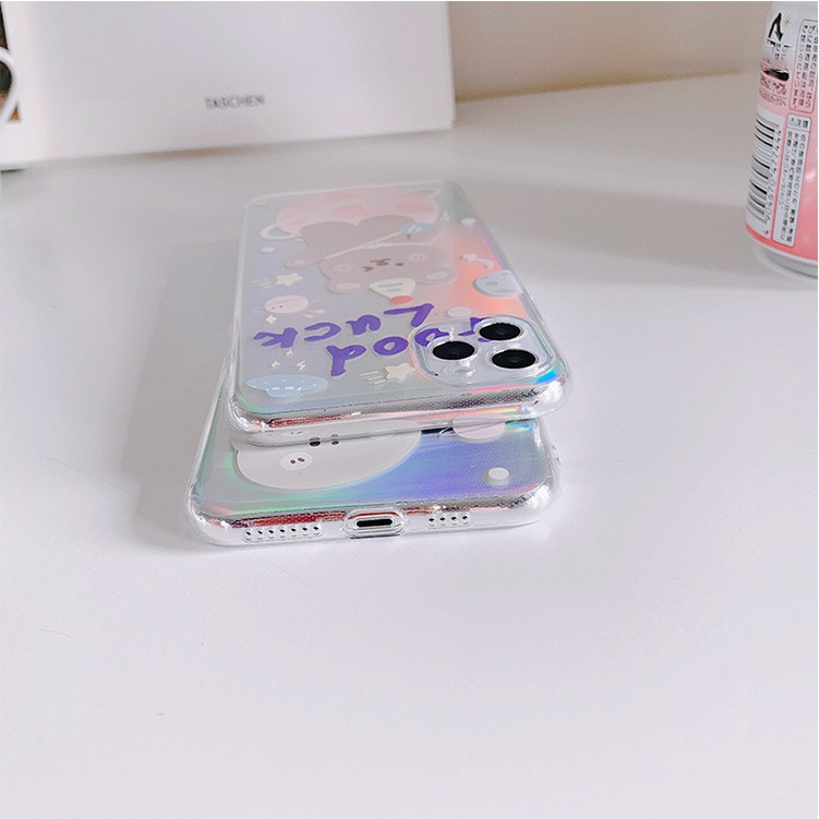Ốp lưng iphone Gấu đội mũ phản quang 5/5s/6/6plus/6s/6splus/7/7plus/8/8plus/x/xr/xs/11/12/pro/max/plus/promax | BigBuy360 - bigbuy360.vn