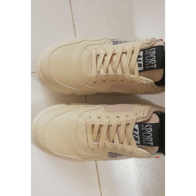 giày thể thao nam màu kem cực đẹp sang trọng 020 | BigBuy360 - bigbuy360.vn