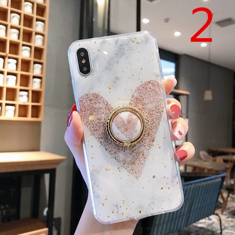 Ốp lưng vân đá cẩm thạch nhiều mẫu mã cho điện thoại iphone 6 6s 7 8 plus X XR XS MAX