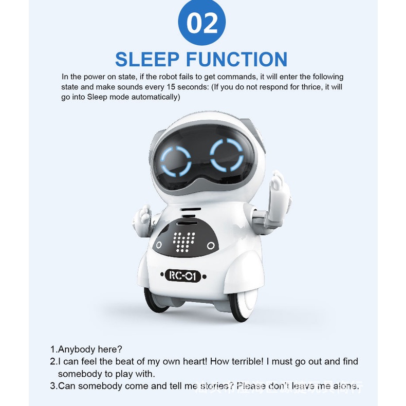Đồ chơi robot thông minh điều khiển bằng giọng nói