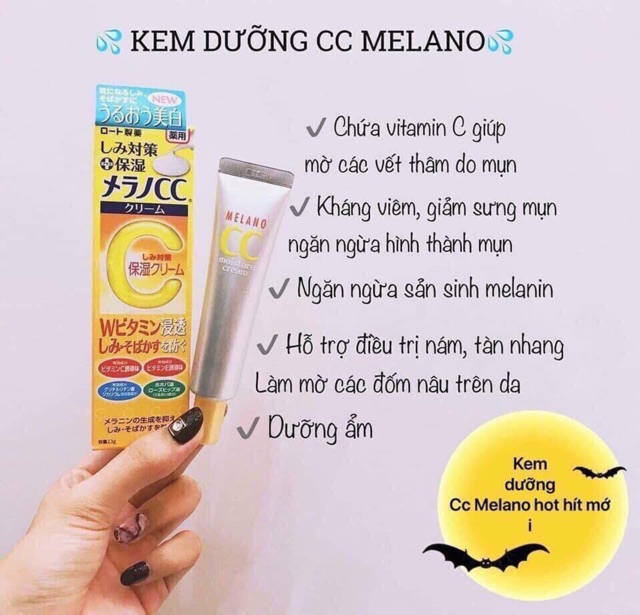 Tinh chất dưỡng trắng da chống thâm nám Melano CC Whitening Essence 20ml