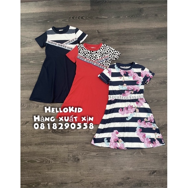 V205 - Váy thun g.ues bé gái