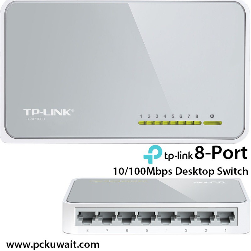 Bộ chia mạng 8 cổng TPLink SF1008D chính hãng - Switch 8 port TPlink