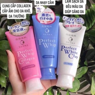 Sữa rửa mặt Senka kèm chống nắng