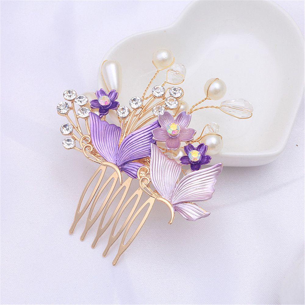 Osier✿ Trâm Cài Tóc Hình Hoa Thời Trang Cho Cô Dâu|Phụ Kiện Tóc Cho Cô Dâu