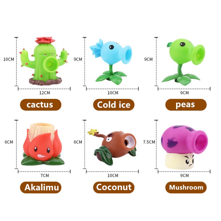 Zombies pháo toy dừa có thể bắn các rào chắn pháo zombie đạn mềm