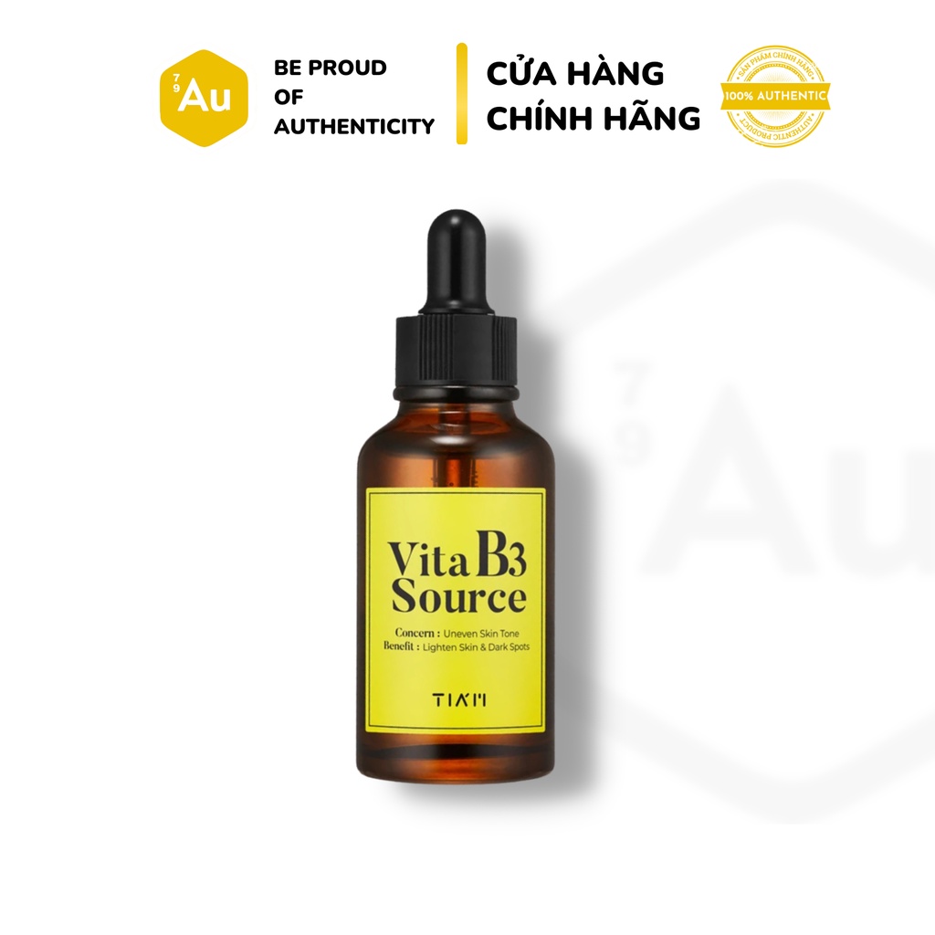 TIA'M | Tinh Chất Hỗ Trợ Làm Đều Màu Da - VITA B3 SOURCE SERUM 40ML [Hàng Chính Hãng từ TIA'M]