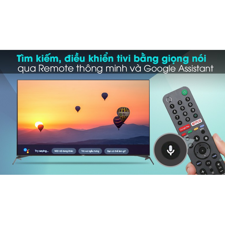 Android Tivi Sony 4K 65 inch KD-65X9500H (Miễn phí giao tại HCM-ngoài tỉnh liên hệ shop)