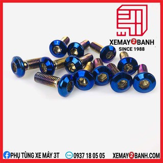 Bộ 12 ốc gắn đĩa cao cấp màu titan dùng cho WINNER