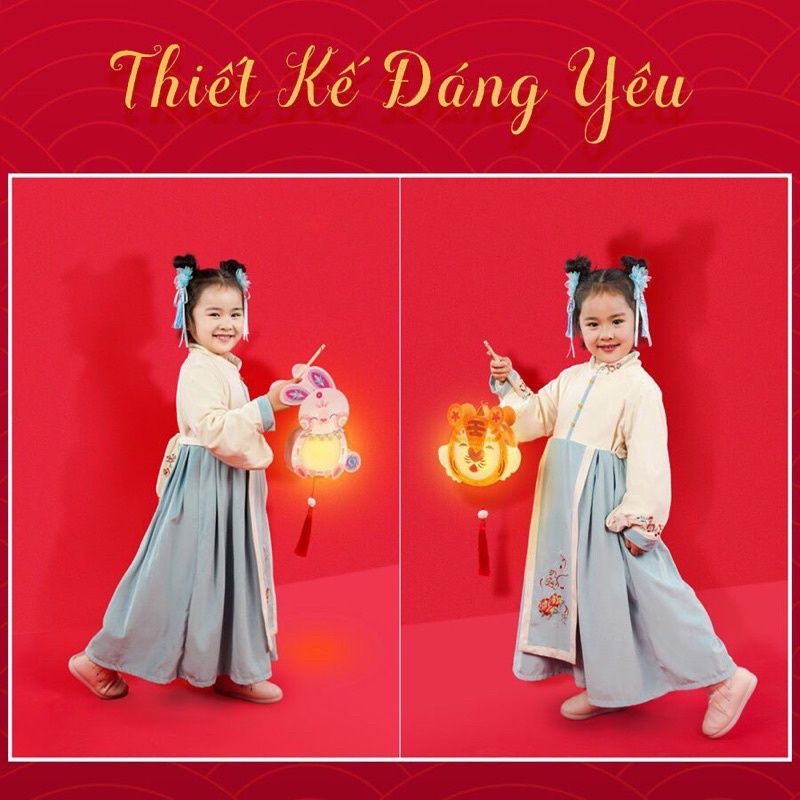 Bé tự làm đèn lồng trung thu cùng bộ dụng cụ DIY xinh xắn quà trung thu đồ chơi cho bé