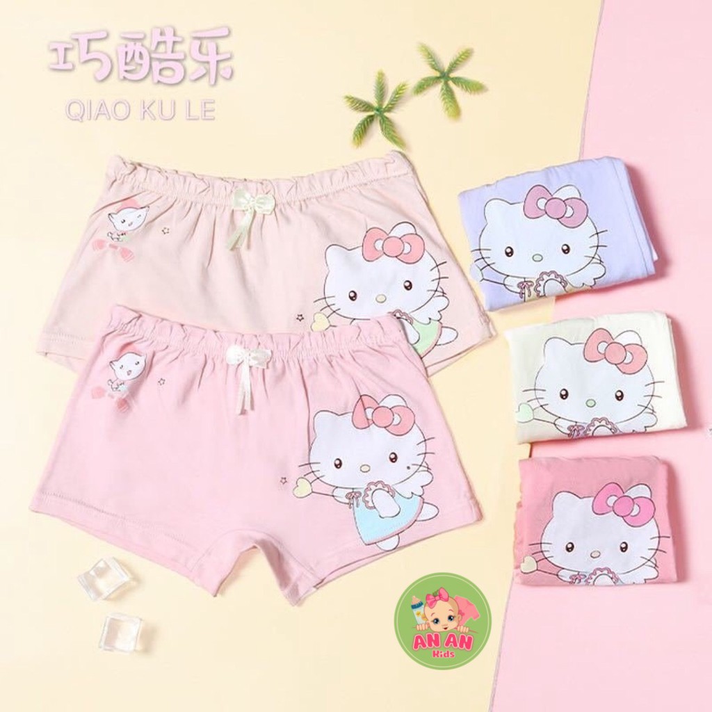 [HÀNG ĐẸP LOẠI 1 ] Quần Chip Đùi Bé Gái Quần Lót Đùi Cho Bé, 100% Cotton Mềm Mịn Không Nhão Thoáng Mát