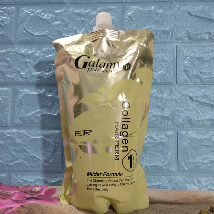 Thuốc uốn-ép tóc sô 1 Galamy collagen 1000ml