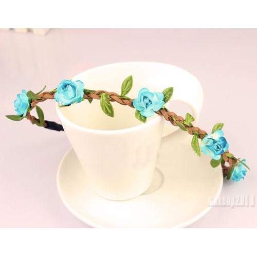 Vòng Hoa Đội Đầu Handmade Cho Cô Dâu