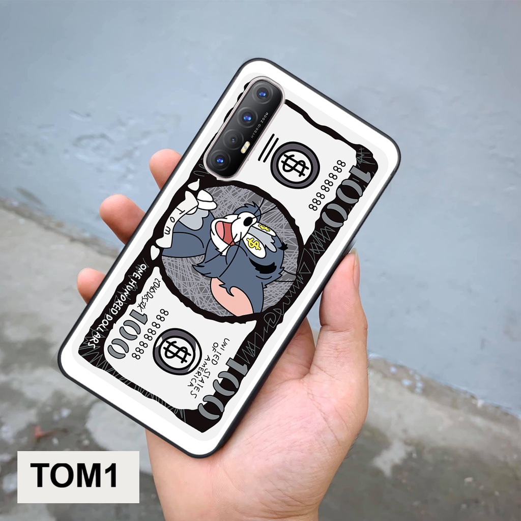 Ốp Lưng Oppo Reno 3 - Oppo A91 - Oppo Reno 3 Pro In hình tomm và jerryy chất đẹp