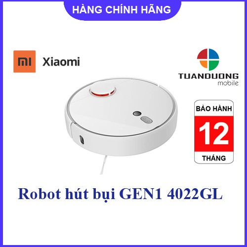Robot Hút Bụi Dọn Nhà Xiaomi Mi Robot Vacuum Gen1 4022GL (Hàng Chính Hãng)