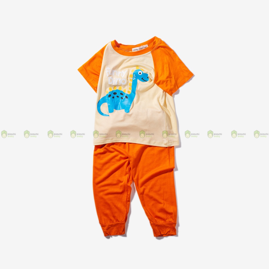 [SZ ĐẠI]Bộ Thun Lạnh Dài Tay Cho Bé Gái, Bé Trai Minky Mom Hoạ Tiết Snoopy Giáp Lăng,Bộ Quần Áo Cho Bé Mặc Nhà MKMTD2208