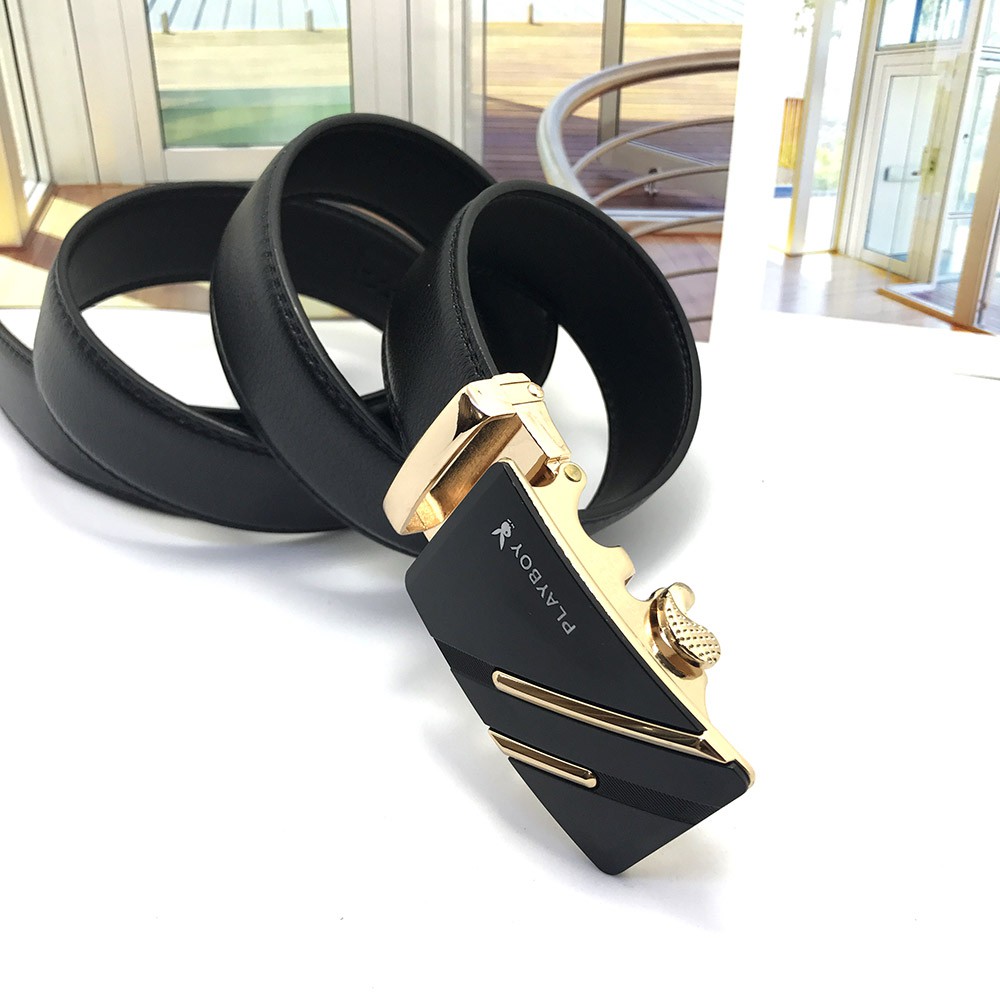 Thắt lưng/ dây nịt nam khóa tự động có hộp đựng hãng theo kèm