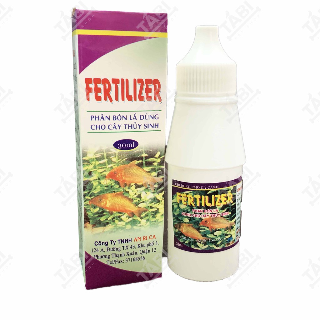 Phân Bón Lá Anrica 30ml Dùng Cho Cây Thuỷ Sinh - Fertilizer Cho Cây Thuỷ Sinh Cho Hồ Cá Cảnh [PHÂN BÓN LÁ]