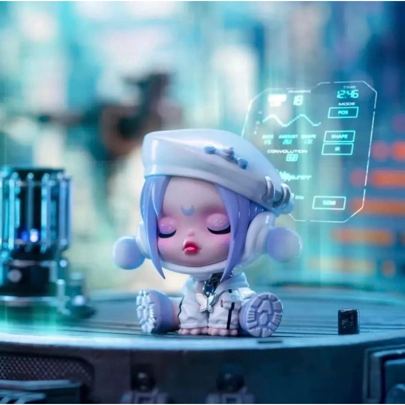 Mô hình Skullpanda City of Night Serie chính hãng POPMART