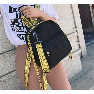 BA LÔ DÂY OFF WHITE VÀNG