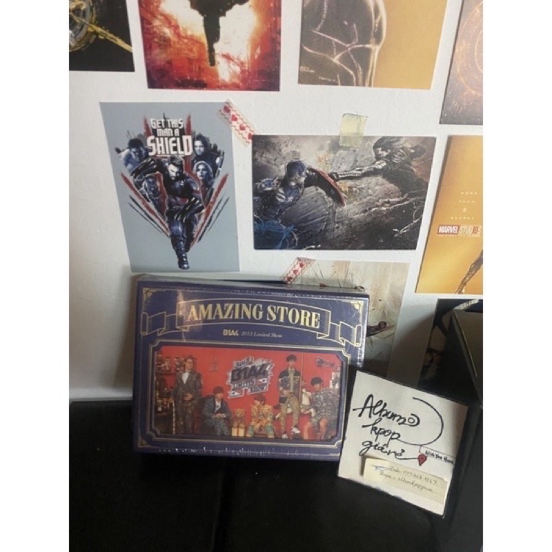 B1A4 2013 Limited show AMAZING STORE nguyên seal gồm 3 đĩa dvd.