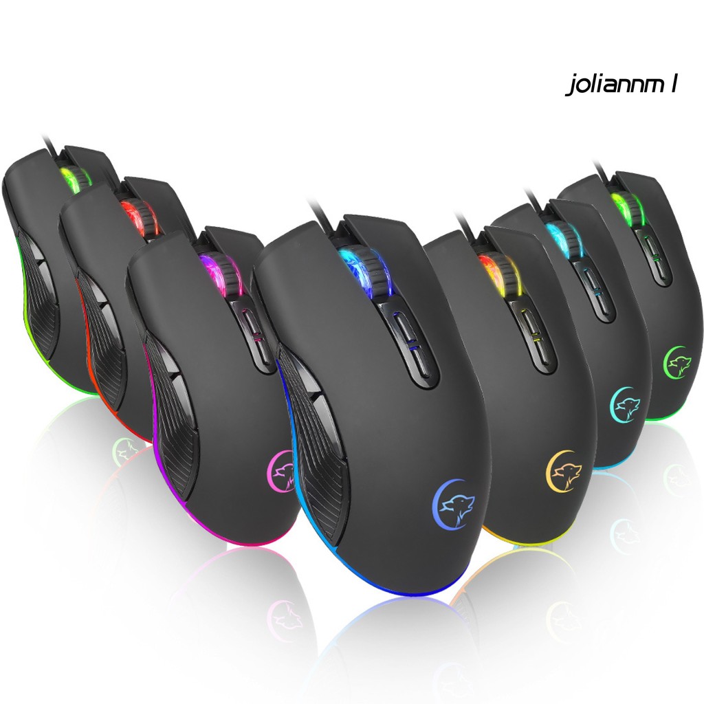 Chuột Gaming Jm Ywyt G830 Có Dây Phát Sáng 3200dpi - 4 Màu