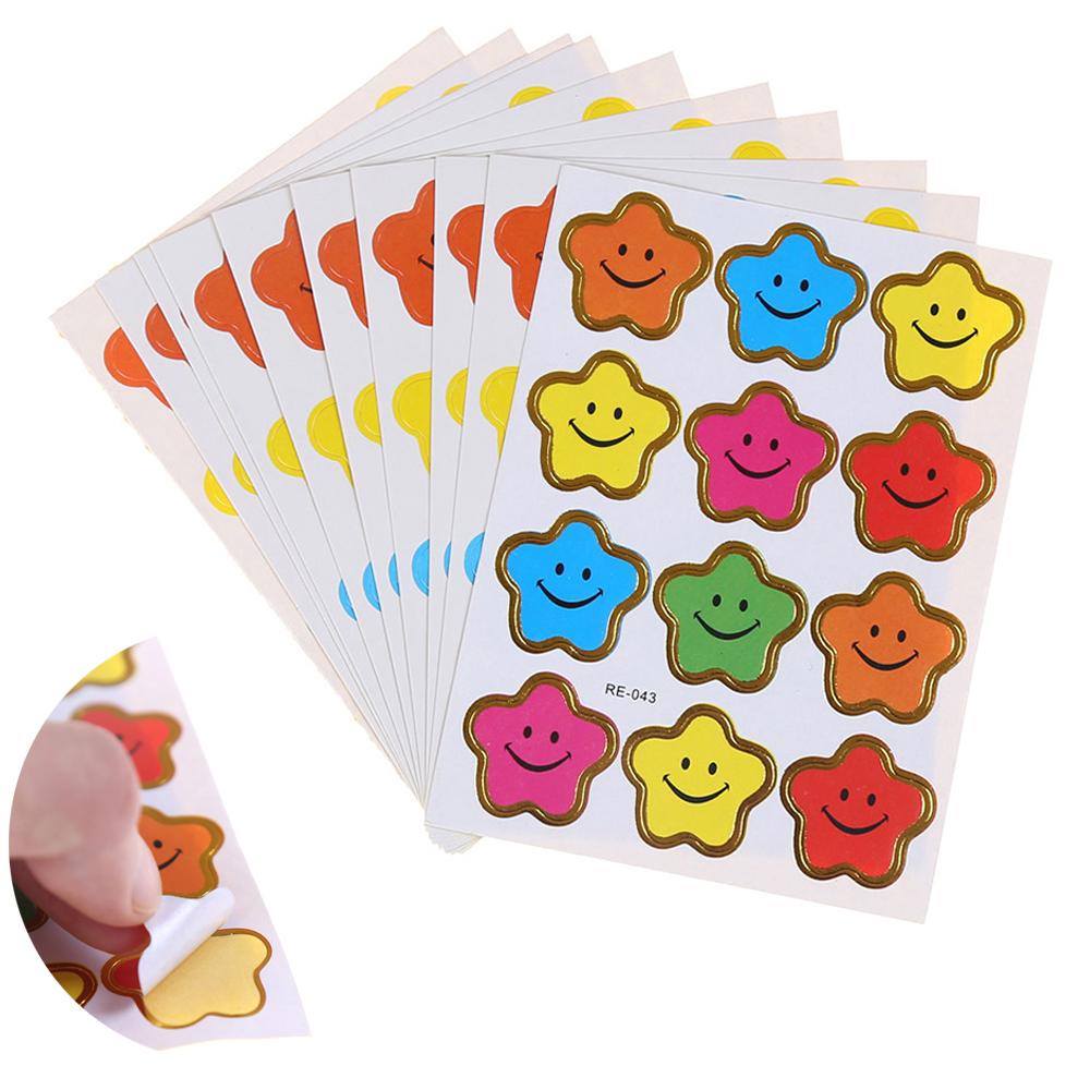 Nhãn Dán Phần Thưởng PEWANY 10 Tờ|Nhãn Dán Dùng Trang Trí Sổ Tay In Chữ Mother Teacher Xinh Xắn