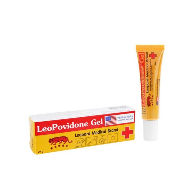 Gel LeoPovidone hỗ trợ BỎNG (THÁI LAN 20g)