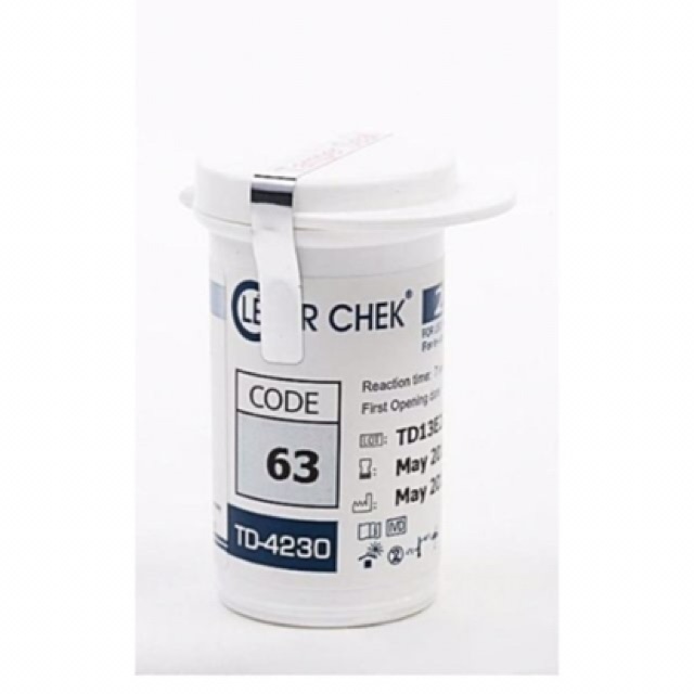 Que thử đường huyết clever check