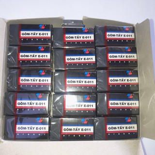 Cục gôm tẩy đen E-011- Gôm xóa Thiên Long
