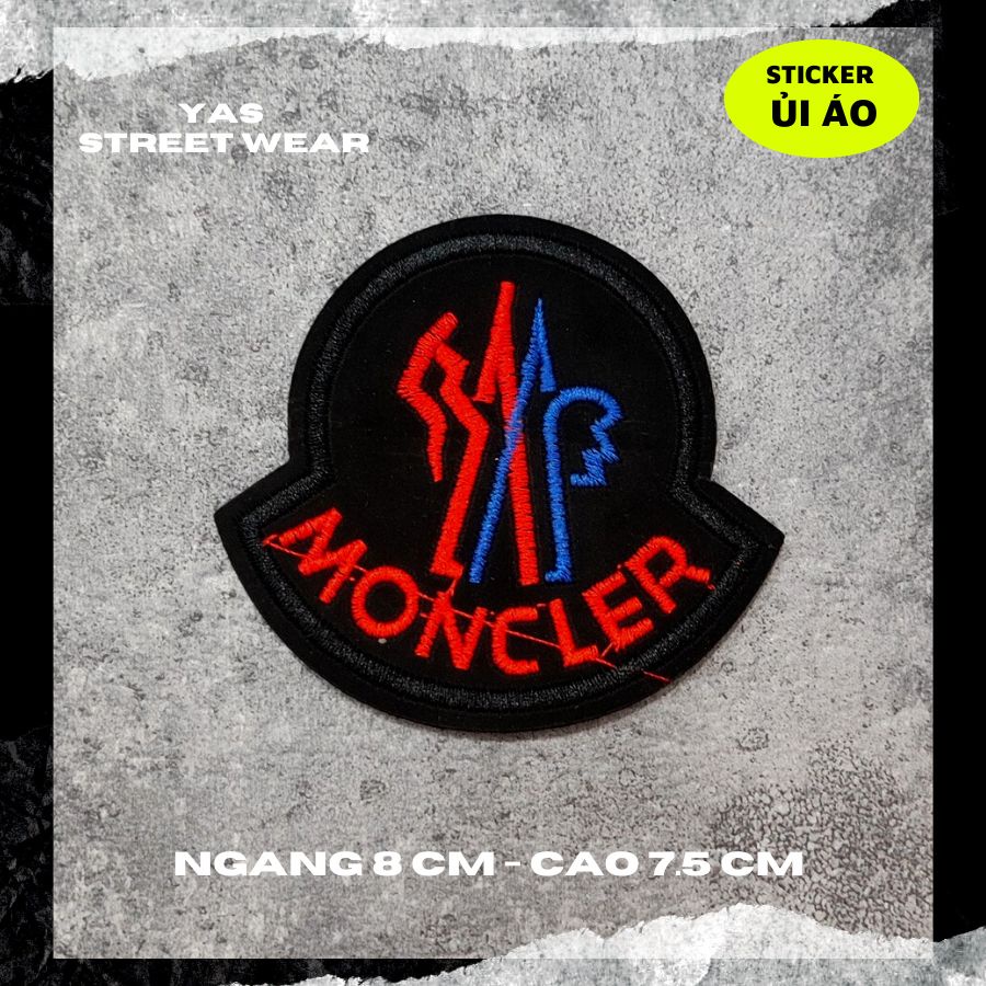 Sticker ủi áo cao cấp, miếng dán quần áo dùng làm Patch ủi, miếng vá quần áo, vá áo phao, trang trí BALO